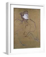 Misia Natanson, C.1897-Henri de Toulouse-Lautrec-Framed Giclee Print