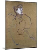 Misia Natanson, C.1897-Henri de Toulouse-Lautrec-Mounted Giclee Print