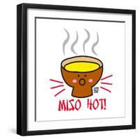 Miso Hot!-Todd Goldman-Framed Giclee Print