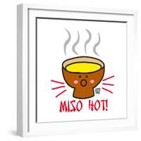 Miso Hot!-Todd Goldman-Framed Giclee Print