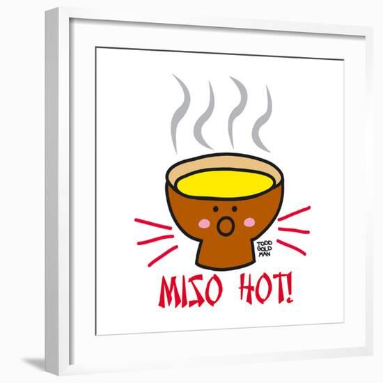 Miso Hot!-Todd Goldman-Framed Giclee Print