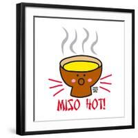 Miso Hot!-Todd Goldman-Framed Giclee Print