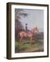 Miss A.L.North on "Ivanhoe"-Heywood Hardy-Framed Giclee Print