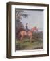 Miss A.L.North on "Ivanhoe"-Heywood Hardy-Framed Giclee Print