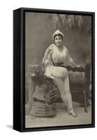 Miss Ada Blanche, as Robinson Crusoe-null-Framed Stretched Canvas