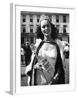 Miss America Winner Bess Myerson-Alfred Eisenstaedt-Framed Premium Photographic Print