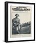 Miss Amy Johnson Overhauling Her Gypsy Moth Aeroplane after Landing in Australia-null-Framed Photographic Print