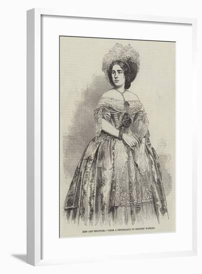 Miss Amy Sedgwick-null-Framed Giclee Print