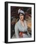 Miss Anna Elizabeth Clements, 19th Century-John James Masquerier-Framed Giclee Print