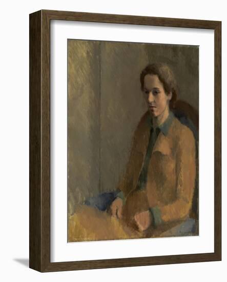 Miss Anne Popham-Graham Bell-Framed Giclee Print