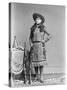 Miss Annie Oakley, Little Sure Shot, Buffalo Bill's Wild West, C.1890-1900-Elliott and Fry Studio-Stretched Canvas