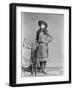 Miss Annie Oakley, Little Sure Shot, Buffalo Bill's Wild West, C.1890-1900-Elliott and Fry Studio-Framed Photographic Print