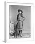 Miss Annie Oakley, Little Sure Shot, Buffalo Bill's Wild West, C.1890-1900-Elliott and Fry Studio-Framed Photographic Print