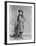 Miss Annie Oakley, Little Sure Shot, Buffalo Bill's Wild West, C.1890-1900-Elliott and Fry Studio-Framed Photographic Print