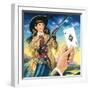 Miss Annie Oakley-Ron Embleton-Framed Giclee Print