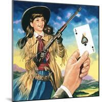 Miss Annie Oakley-Ron Embleton-Mounted Giclee Print