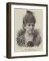 Miss Arnoldson, the New Prima Donna-null-Framed Giclee Print