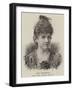 Miss Arnoldson, the New Prima Donna-null-Framed Giclee Print