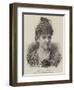 Miss Arnoldson, the New Prima Donna-null-Framed Giclee Print