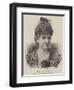 Miss Arnoldson, the New Prima Donna-null-Framed Giclee Print