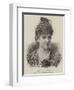 Miss Arnoldson, the New Prima Donna-null-Framed Giclee Print