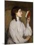 Miss Auras: the Red Book-Sir John Lavery-Mounted Photographic Print