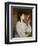 Miss Auras: the Red Book-Sir John Lavery-Framed Photographic Print