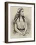 Miss Bateman as Leah, at the Adelphi Theatre-null-Framed Giclee Print