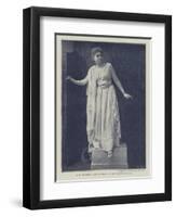 Miss Beatrice Lamb as Niobe, at the Strand Theatre-null-Framed Premium Giclee Print