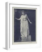 Miss Beatrice Lamb as Niobe, at the Strand Theatre-null-Framed Giclee Print