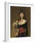 Miss Beatrice Townsend, 1882-John Singer Sargent-Framed Art Print