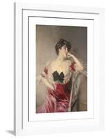 Miss Bell-Giovanni Boldini-Framed Premium Giclee Print