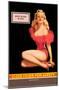 Miss Bling Bling Pin-up-null-Mounted Poster