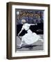 Miss Broquedis, Olympic Tennis Champion, Front Cover of "Femina," Issue 278, 15th August 1912-null-Framed Premium Giclee Print