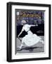 Miss Broquedis, Olympic Tennis Champion, Front Cover of "Femina," Issue 278, 15th August 1912-null-Framed Premium Giclee Print