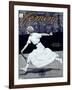 Miss Broquedis, Olympic Tennis Champion, Front Cover of "Femina," Issue 278, 15th August 1912-null-Framed Giclee Print