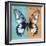 Miss Butterfly Agenor Sq - Turquoise & Orange-Philippe Hugonnard-Framed Photographic Print