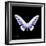 Miss Butterfly Brookiana Sq - X-Ray Black Edition-Philippe Hugonnard-Framed Photographic Print