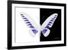 Miss Butterfly Brookiana - X-Ray B&W Edition-Philippe Hugonnard-Framed Photographic Print