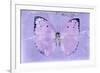 Miss Butterfly Catopsilia - Mauve-Philippe Hugonnard-Framed Photographic Print