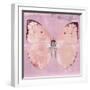 Miss Butterfly Catopsilia Sq - Pale Violet-Philippe Hugonnard-Framed Photographic Print