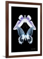 Miss Butterfly Duo Brookagenor II - X-Ray Black Edition-Philippe Hugonnard-Framed Photographic Print