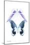 Miss Butterfly Duo Brookagenor II - X-Ray White Edition-Philippe Hugonnard-Mounted Photographic Print