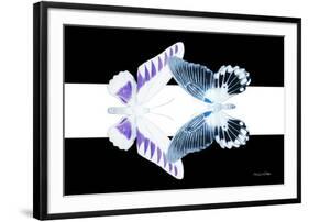 Miss Butterfly Duo Brookagenor - X-Ray B&W Edition II-Philippe Hugonnard-Framed Photographic Print