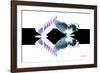 Miss Butterfly Duo Brookagenor - X-Ray B&W Edition-Philippe Hugonnard-Framed Photographic Print