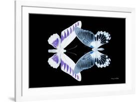 Miss Butterfly Duo Brookagenor - X-Ray Black Edition-Philippe Hugonnard-Framed Photographic Print