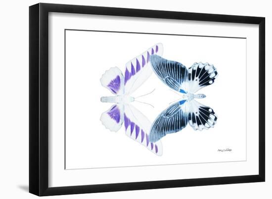 Miss Butterfly Duo Brookagenor - X-Ray White Edition-Philippe Hugonnard-Framed Photographic Print