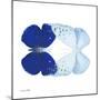 Miss Butterfly Duo Catoploea Sq - X-Ray White Edition-Philippe Hugonnard-Mounted Photographic Print