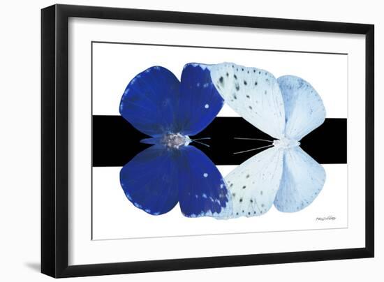 Miss Butterfly Duo Catoploea - X-Ray B&W Edition-Philippe Hugonnard-Framed Photographic Print