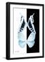 Miss Butterfly Duo Cloanthaea II - X-Ray B&W Edition-Philippe Hugonnard-Framed Photographic Print